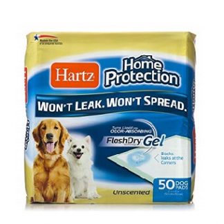Hartz Home Protection Gel Dog Pads 50 Ct